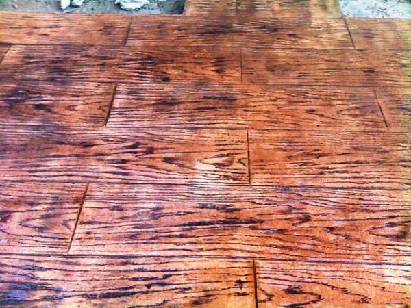stamped concrete