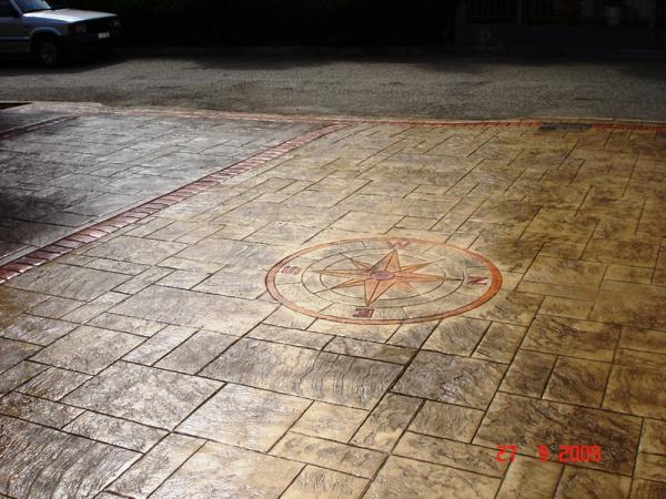 stamped concrete