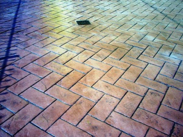 stamped concrete