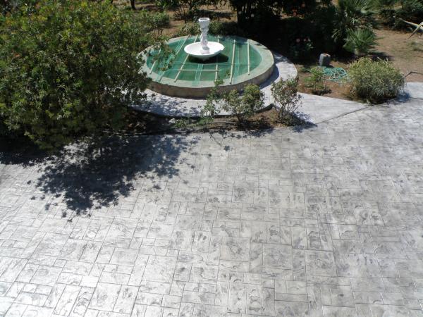 stamped concrete