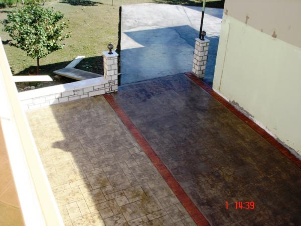 stamped concrete