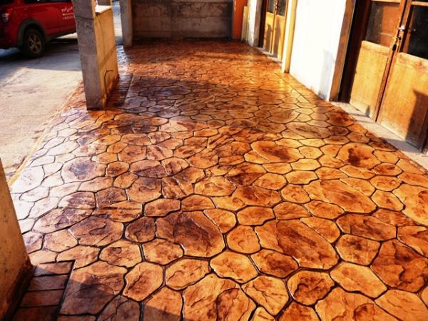 stamped concrete