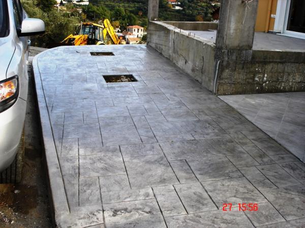 stamped concrete