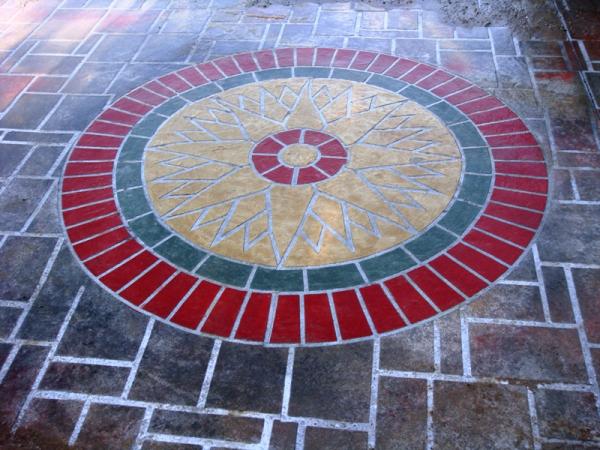 decorative concrete stencils