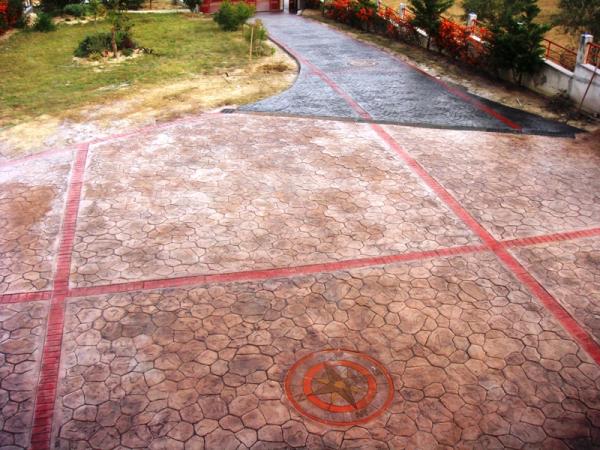 stamped concrete