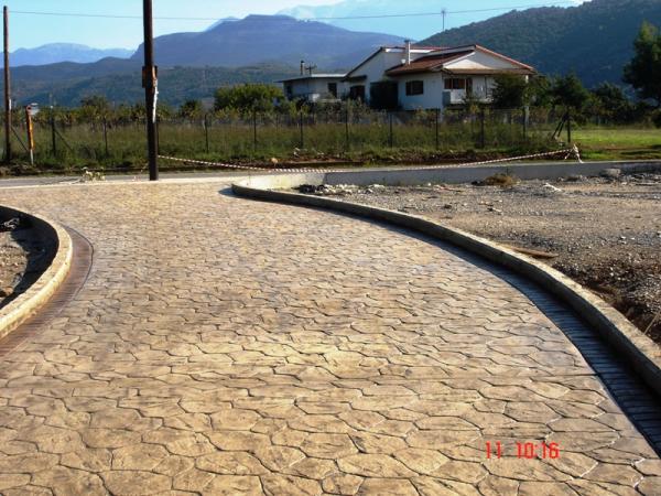 stamped concrete