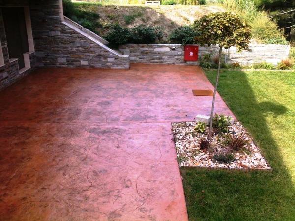 stamped concrete