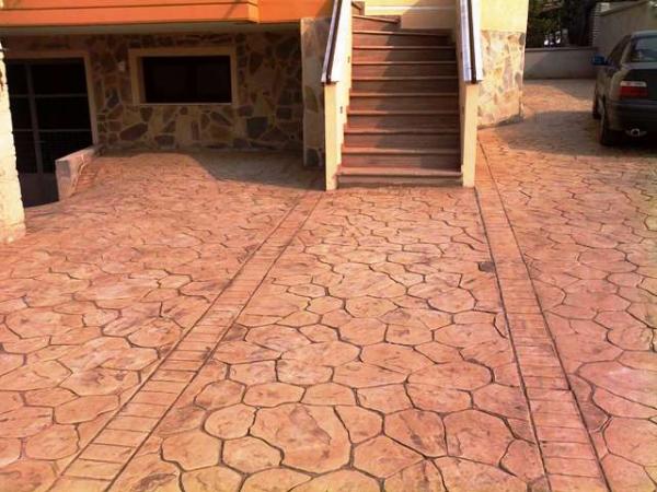 stamped concrete